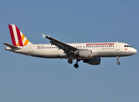 D-AIPY @ LEBL - Landing rwy 25R in Germanwings c/s - by Shunn311