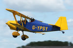 G-YPSY @ EGBR - Andreasson BA-4B at The Real Aeroplane Company's Radial Engine Aircraft Fly-In, Breighton Airfield, June 7th 2015. - by Malcolm Clarke