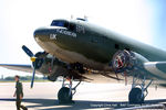 ZA947 @ EGXC - BBMF Dakota missing one engine - by Chris Hall