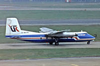 G-BEYK @ EGNH - Handley-Page HPR.7 Herald 401 [187] (Air UK) Blackpool (Squires Gate)~G 19/05/1978. From a slide. - by Ray Barber