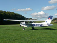 HB-CYP @ LSPL - a nice autumn evening - by sparrow9