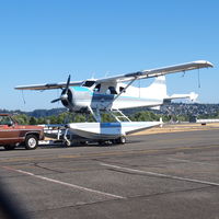 N59SS @ RNT - N59SS being moved back into the hanger. - by Eric Olsen