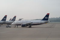 N752US @ PIT - Push back from gate @ PIT
