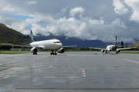 ZK-OJM @ NZQN - Old (ZK-OJM, left) and new (ZK-OJF, right) Air NZ colours - by Micha Lueck