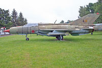 981 @ ETHT - Flugplatzmuseum Cottbus 9.6.15
Preserved with 1.356:16 flight hr. - by leo larsen