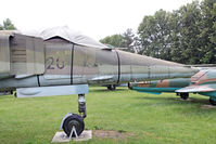 696 @ ETHT - Flugplatzmuseum Cottbus 9.6.15

696 with 20 44 on rh side - by leo larsen
