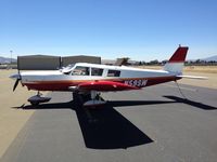 N59SW @ KRHV - A transient 1966 Piper Cherokee parked at transient parking at Reid Hillview Airport, CA. - by Chris Leipelt