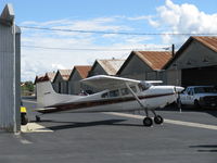 N274MD @ SZP - 1975 Cessna 180J SKYWAGON, Continental O-470-S 230 Hp - by Doug Robertson