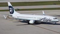 N548AS @ FLL - Alaska