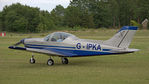 G-IPKA @ EGTH - 42. G-IPKA preparing to depart the Shuttleworth Military Pagent Airshow, July 2015.