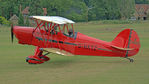 G-HATZ @ EGTH - 1. G-HATZ preparing to depart the Shuttleworth Military Pagent Airshow, July 2015.