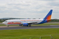 G-GDFZ @ EGCC - Just landed at Manchester. - by Graham Reeve