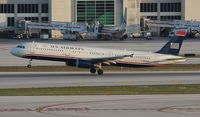 N554UW @ MIA - USAirways A321 - by Florida Metal