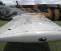 RA-01611 - Off airport. In position as a static exhibit  by the Swansea Bay foreshore, Swansea, Wales ready for the Wales National Airshow 2015. The starboard wing of the Delfin is marked with the tail number on the upper surface. The aircraft was built in 1972. - by Roger Winser