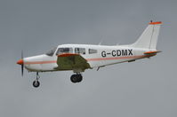 G-CDMX @ EGSH - Landing at Norwich. - by Graham Reeve