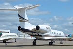 PR-CGI @ EGGW - 2013 Gulfstream G550, c/n: 5457 at Luton - by Terry Fletcher