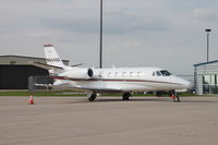 N644QS @ KCID - Found on the ramp