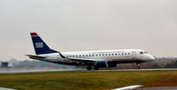 N103HQ @ KCLT - Takeoff roll CLT - by Ronald Barker