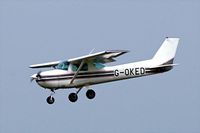 G-OKED @ EGTB - Cessna 150L [150-74250] Booker~G 09/06/2015 - by Ray Barber