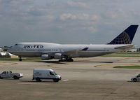 N199UA @ ORD - Taxiing at ORD