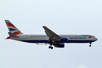 G-BNWB @ EGLL - Boeing 767-336ER [24334] (British Airways) Home~G 12/07/2012. On approach 27L.