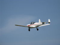 N6564Q @ SZP - 1965 Alon A2 AIRCOUPE, Continental C90 90 Hp, takeoff climb Rwy 04 - by Doug Robertson