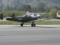 N3058H @ SZP - 1946 ERCO Ercoupe 415-C, Continental C85 85 Hp, landing roll Rwy 22 - by Doug Robertson