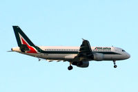 EI-IKB @ EGLL - Airbus A320-214 [1226] (Alitalia) Home~G 17/04/2014. On approach 27L. - by Ray Barber
