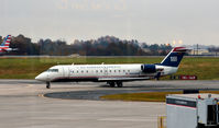 N253PS @ KCLT - Taxi to park CLT - by Ronald Barker