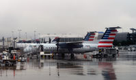 N327EN @ KCLT - At the gate CLT - by Ronald Barker