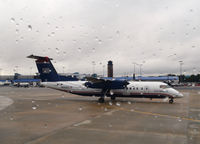 N333EN @ KCLT - On the ramp CLT - by Ronald Barker