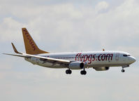 TC-IZJ @ AMS - Landing on runway 27 of Schiphol Airport - by Willem Göebel