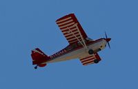 N146MA @ KRHV - A transient 2002 American Champion 8KCAB from Pleasanton, CA departing on runway 31R during the Reid Hillview Airport Day/STEAM Festival. - by Chris Leipelt
