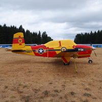 N103PS @ KAWO - 1955 Beech A45 at the 2015 Arlington Fly-In. - by Eric Olsen
