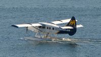 C-FIUZ @ CYHC - Harbour Air #306 taxiing for an early morning departure from Coal Harbour.