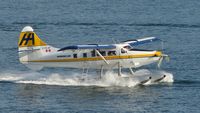 C-FLAP @ CYHC - Harbour Air #319 taking offf in Coal Harbour.