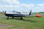 N84VK @ EGBR - Piper PA-24-250 Comanche at The Real Aeroplane Club's Radial Engine Aircraft Fly-In, Breighton Airfield, June 7th 2015. - by Malcolm Clarke