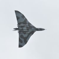 G-VLCN - Off airport. Ex-RAF Vulcan XH558 displaying on the first day of the Wales National Airshow held over Swansea Bay. - by Roger Winser