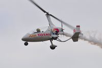 G-ULUL - Off airport. Gyroplane displaying on the first day of the Wales National Airshow held over Swansea Bay. - by Roger Winser