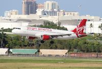 N623VA @ FLL - Virgin America - by Florida Metal