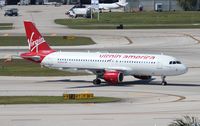 N628VA @ FLL - Virgin America - by Florida Metal