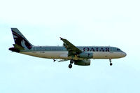 A7-MBK @ EGLL - A320-232CJ [4170] (Qatar Airways Amiri Flight) Home~G 17/04/2014. On approach 27L. - by Ray Barber