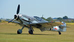 D-FWME @ EGSU - 3. D-FWME awaiting The Flying Legends Air Show, July 2015. - by Eric.Fishwick