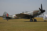 G-SPIT @ EGSU - Flying Legends Duxford 2015.