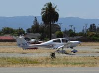 N171CB @ KRHV - A local 2008 Diamond Star DA-40 landing on 31R while a local Eurofox lands on 31L for the EAA Young Eagles program during the Reid Hillview Airport Day/STEAM Festival. - by Chris Leipelt