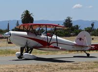 N333H @ KRHV - A local 1928 Great Lakes taxing back to its hangar after being on display at the Reid Hillview Airport Day/STEAM Festival. - by Chris Leipelt