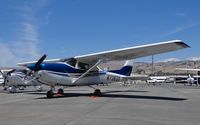 N7383X @ KRHV - A locally based 1977 Cessna 182RG getting maintenance done at Trade Winds at Reid Hillview Airport, CA. - by Chris Leipelt