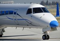 N386AZ @ KSJC - A 2012 Embraer ERJ-145XR getting ready to depart for an IFR flight to Mather, CA at San Jose International Airport, CA. - by Chris Leipelt