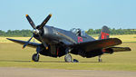 D-FCOR @ EGSU - 3. D-FCOR ready for The Flying Legends Air Show, July 2015.