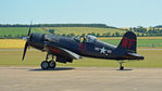 D-FCOR @ EGSU - 1. D-FCOR preparing for The Flying Legends Air Show, July 2015.
